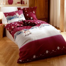 Rentier Biber Bettwäsche Winterwonderland Traumschlaf