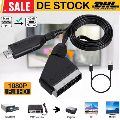 Scart hdmi adapter wandler - zu,