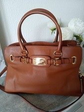 Michael Kors Hamilton Tasche Leder Cognac Top!