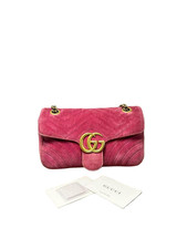 Gucci marmont pink chain - gg,