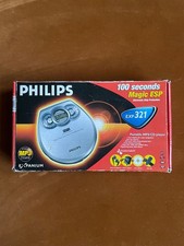 Vintage Discman Philips EXP 321 / Vollständig funktioniert OVP