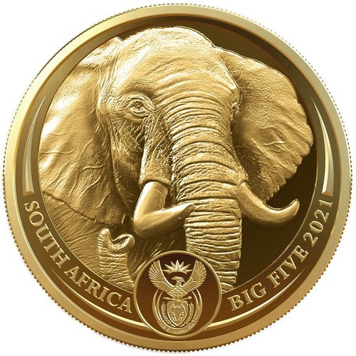 Goldmünze südafrika big - südafrika, five