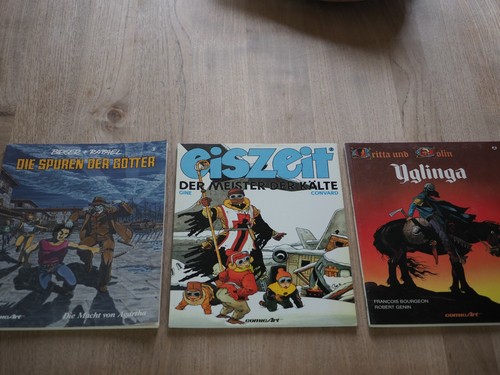 Comics comicart spuren - 3x,