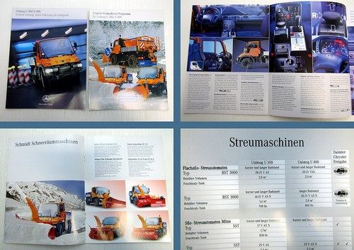 Prospekte unimog u300 u400 - prospekte,