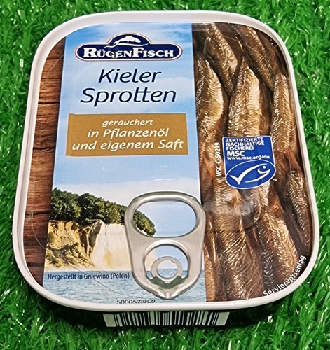 Kieler sprotten - (21,23€/kg),