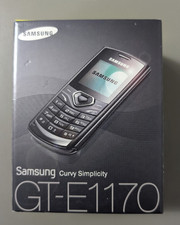 Samsung GT-E1170 Black/Schwarz mit OVP Unbenutzt!