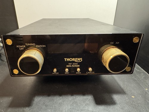Thorens rds tuner trt 2000 - thorens, rds-tuner