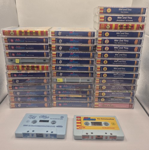 41x hörspielkassetten - hörspielkassetten, –