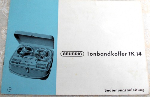 Grundig tonbandgerät - tk,