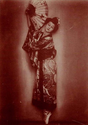 Tänzerin ballett geisha - tänzerin,