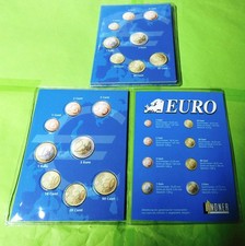 2  St. Euro Münzkarten für