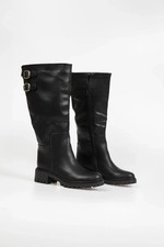 WOMEN BUCKLE KNEE HIGH THIGH