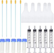 5 Sets Künstliche Besamung Hundezucht Kit Hunde Zucht Kit Hunde Insemination 