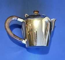 Art Déco Teekanne Artdeco Messing versilbert E.P.N.S.