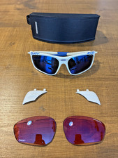 Rudy Project Zyon Brille Rennradbrille Sportbrille Weiß-Blau