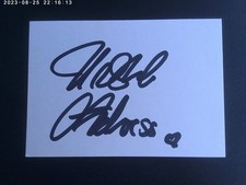 Ursula Andress   Autogramm Karteikarte weiß 7,5x10,5 James Bond 007