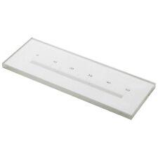 AE.1112 Objektmikrometer 50 mm verteilt in 500 Teile auf Glasplatte 76 x 26 mm