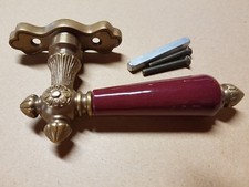 Antik Messing Fenster Griff  Fenstergriff Gründerzeit Fensterolive F5A-red