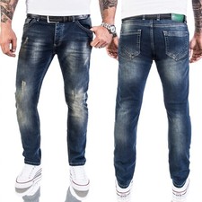 Herren Jeans Hose Slim Fit