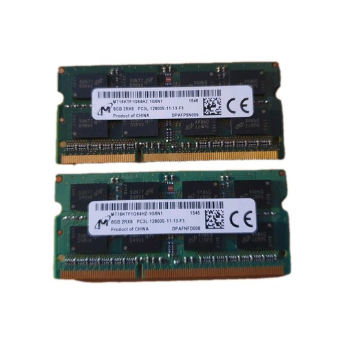 Micron 2x8gb ddr3l 16gb sodimm - 2x8gb,