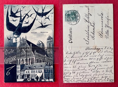 Prenzlau 1908 marienkirche - 1908,