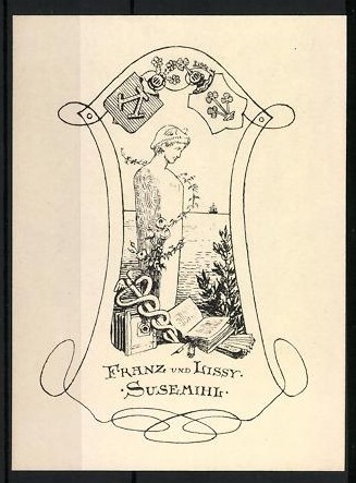 Exlibris franz und lissy - exlibris,