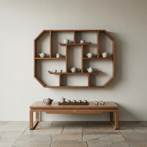 Teeregal aus holz - teeregal,