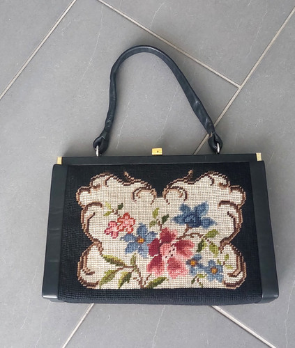 Gobelin handtasche groß - handtasche,
