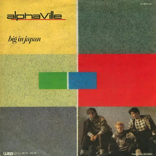 Alphaville big japan vinyl - japan,