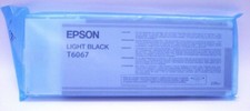 Epson T6067 Tinte für Stylus Pro 4800 4880 C13T606700 Light Black 2014 ohne OVP