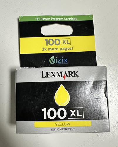 Original lexmark 100 gelb - original,