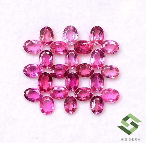 Natürlich rosa turmalin oval - rosa,