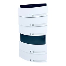 Busch-Jaeger 6327-24G Bedienelement 5-fach mit Raumtemperaturregler / studioweiß