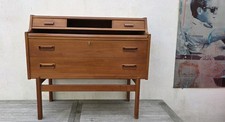 Vinde Møbelfabrik Mod. 70/2 Teakholz Sekretär Danish Design, Arne Wahl Iversen