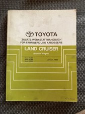 TOYOTA LandCruiser J8 Werkstatthandbuch Zusatz FZJ80 HDJ80 HZJ80 1995 Fahrwerk..