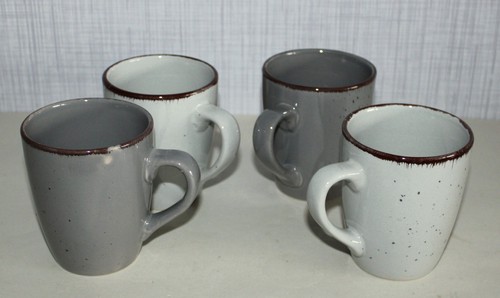 Tlg kaffeebecherset grau - 4-tlg.,