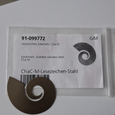 Original Charlotte 21/M - Aufsatz Schnecke aus Edelstahl