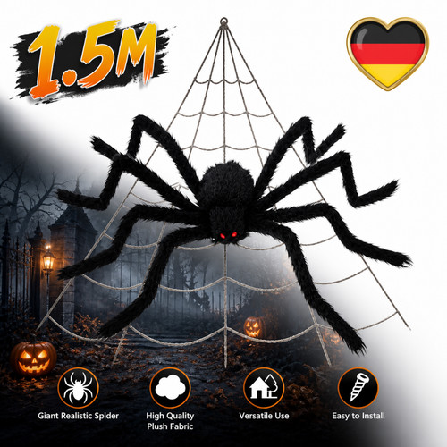 Halloween spinnen übergroß - halloween,