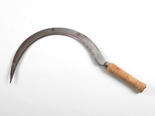 Handsichel Holzgriff Sichel