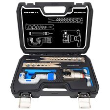 Bördelwerkzeug Set Bördelgerät Taumelbördelgerät Klima Kälte Leitungen GEBRAUCHT