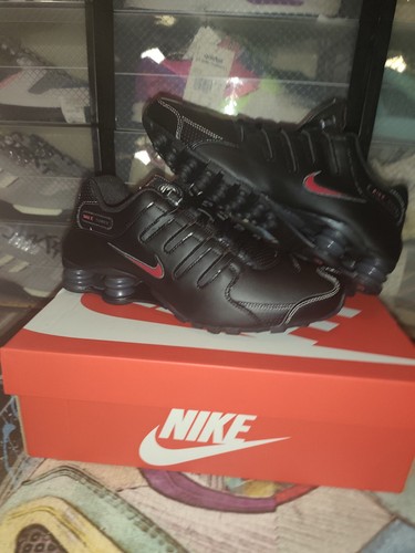 Nike shox black - shox, red