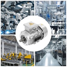 230/400V Drehstrom-Asynchronmotor 0,75kW 1400 U/min IP55 S1 Dauerbetrieb für Mas