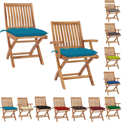 8teak massiv gartenstuhl - 2/4/6/8teak,