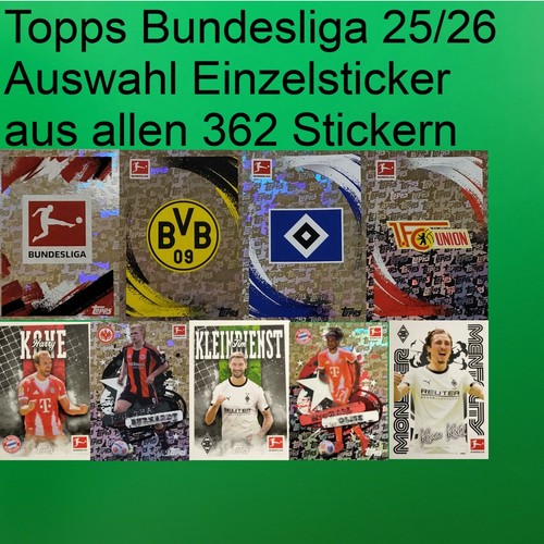 Topps bundesliga 2025 2026 - bundesliga, 2025/2026