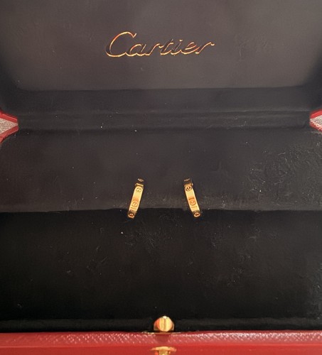 Cartier love ohrringe small - cartier,