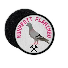 Patch Ruhrpott Flamingo Taube
