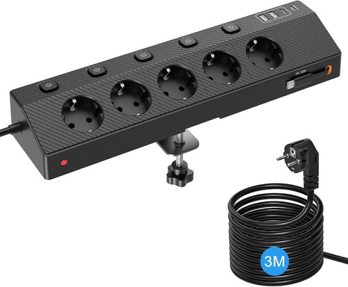 Tischsteckdose mit usb - mit, 30