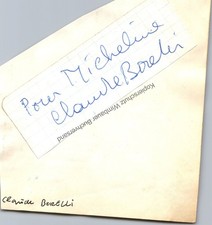 Original Autogramm Claude