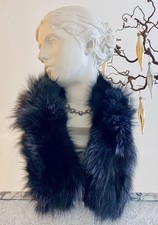 Echt Pelz Kragen Schal, Fuchs