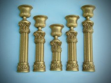 Puppenhaus verzierte Cherubs Blumen Display Panel Spiegel 1/12 Maßstab